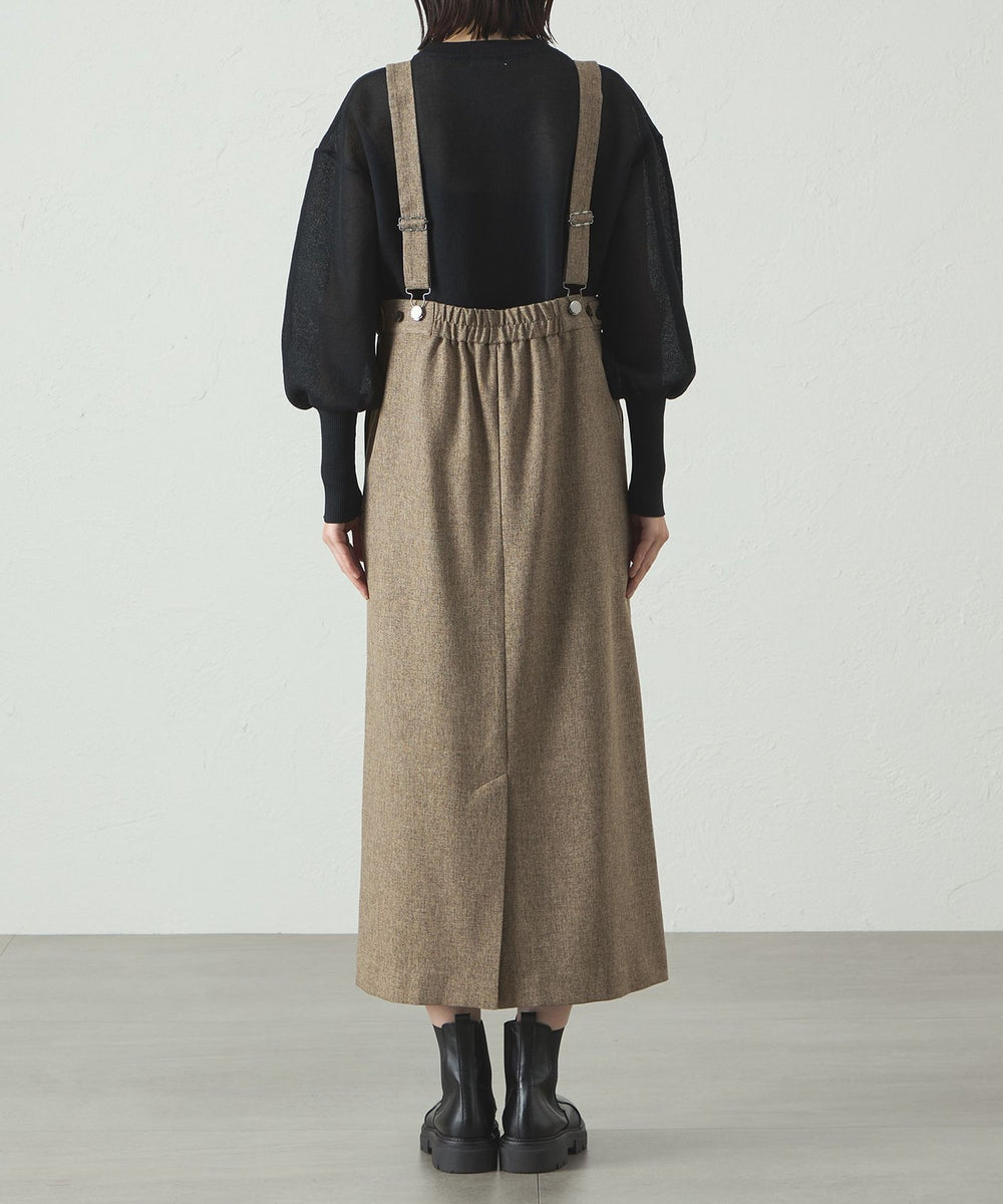 着回し抜群】サスペンダータイトスカート(スカート)｜CAST:(キャスト