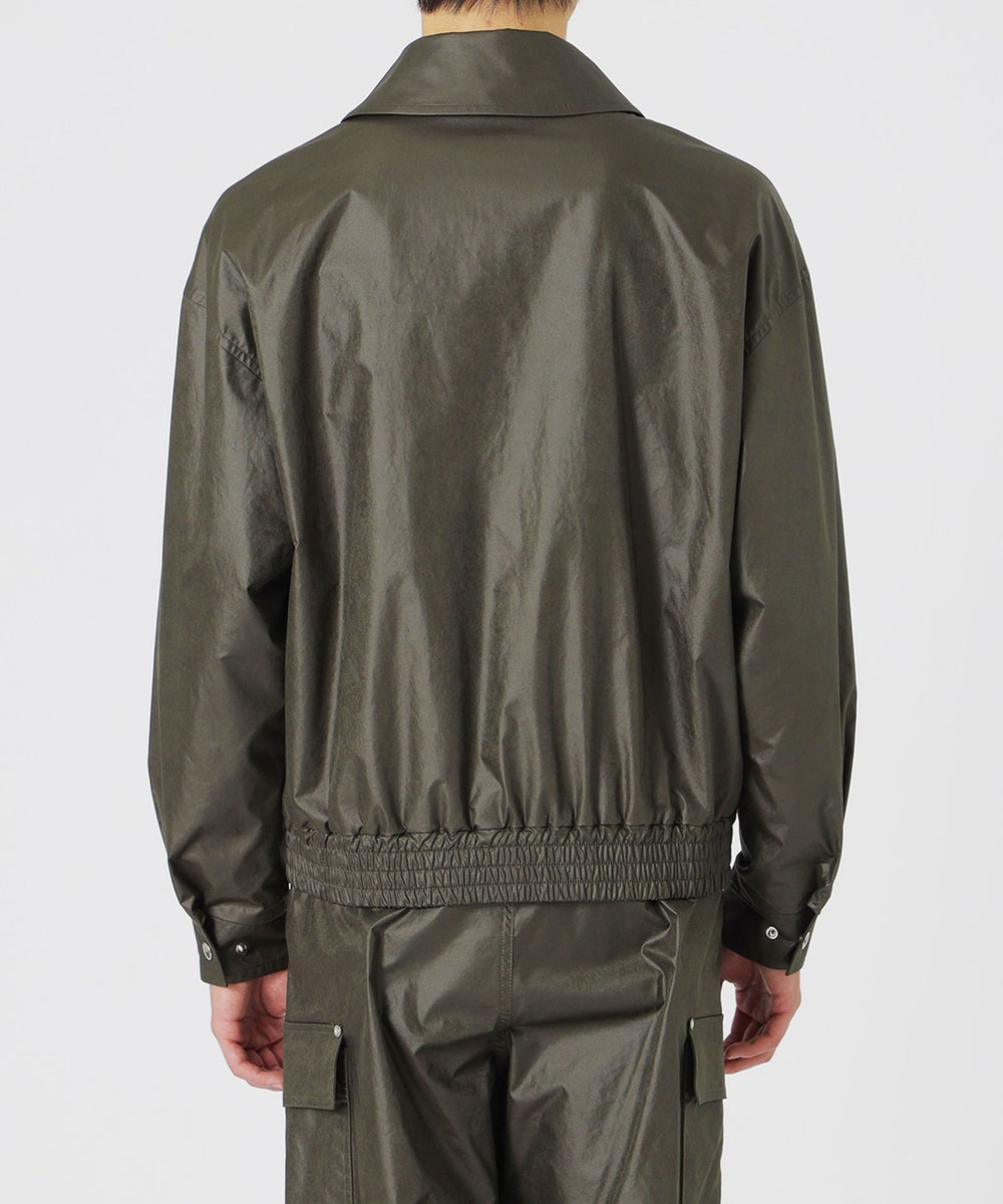 ワックスヴィンテージライクフライトブルゾン(ブルゾン