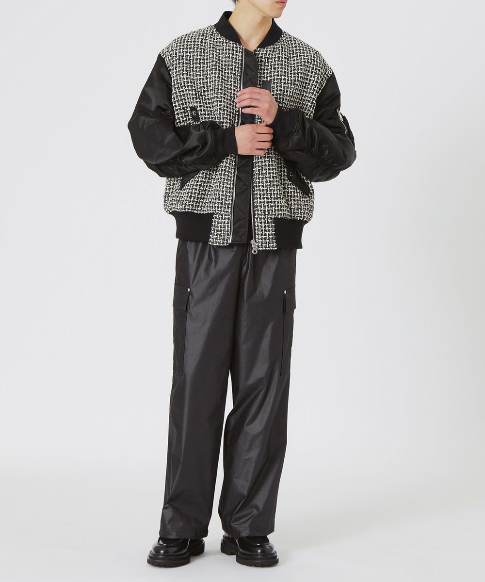 ファンシーツイードコンビMA-1(ブルゾン)｜LOVELESS(ラブレス)の