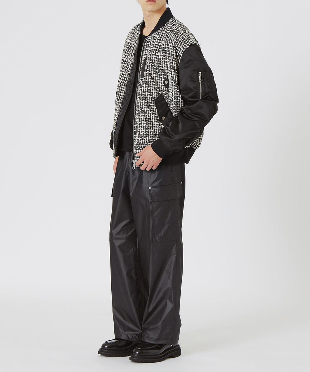 ファンシーツイードコンビMA-1(ブルゾン)｜LOVELESS(ラブレス)の