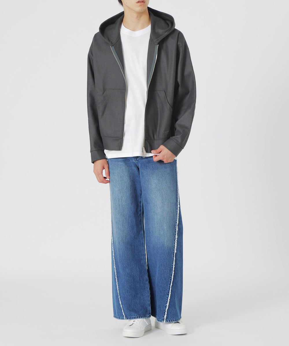 「LOVELESS」 ジップアップブルゾン M ブルー メンズ LOVELESS 迷彩ブルゾン size 2