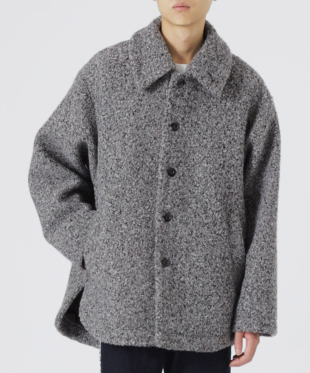 UNISEX】ブラッシュドループボアブルゾン(ブルゾン)｜LOVELESS