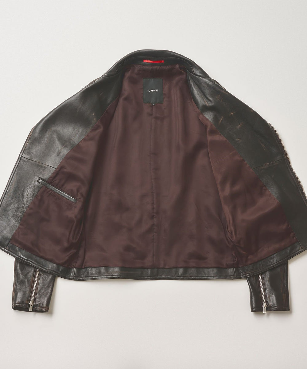 ライダースジャケット Loveless レザーダブルライダース(ブルゾン)｜LOVELESS(ラブレス)の