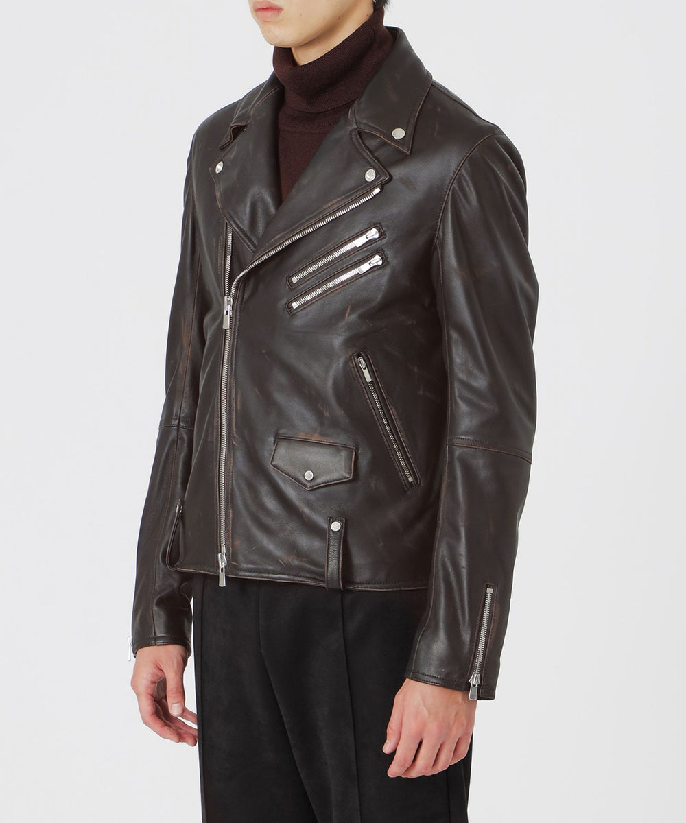 Mサイズ　三陽商会　LOVELESS レザーダブルライダース　※価格相談のります レザーダブルライダース(ブルゾン)｜LOVELESS(ラブレス)の