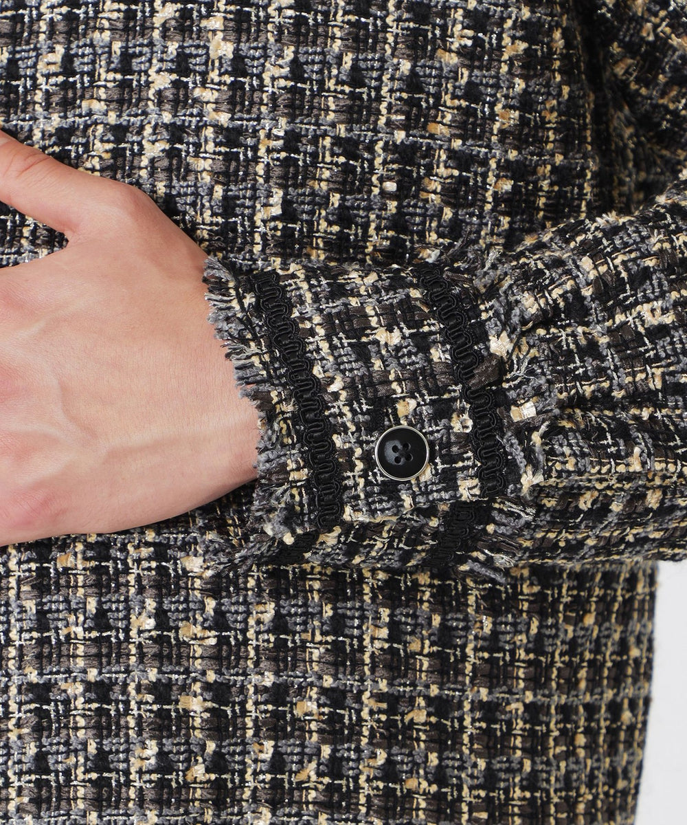 バンビーナツイードブルゾン(ブルゾン)｜LOVELESS(ラブレス)の