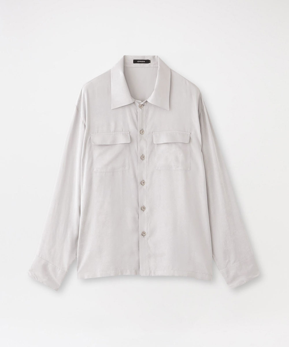 よこ様 シャツ F白 フィブリルCPOシャツ(トップス)｜LOVELESS(ラブレス)のファッション