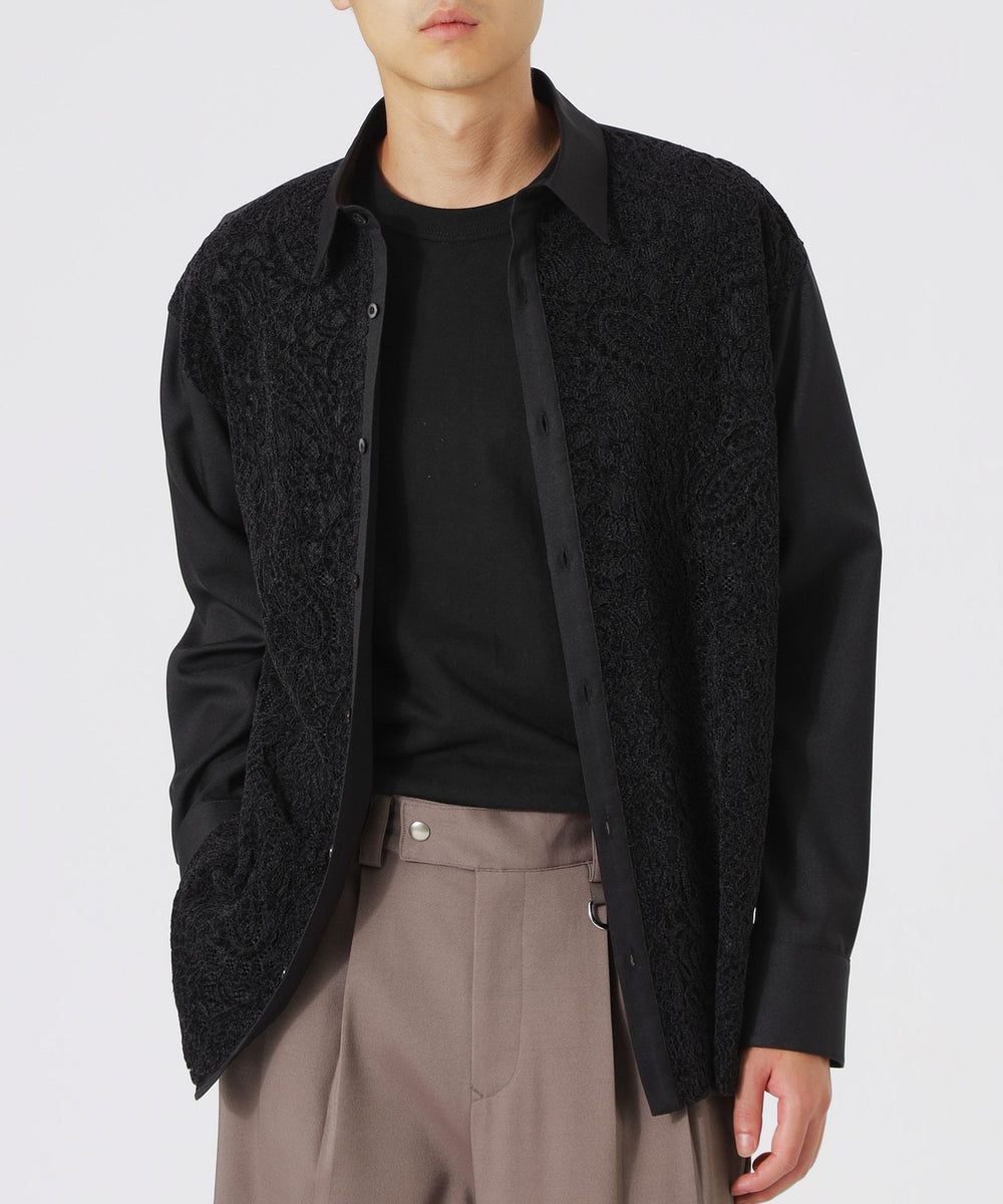 モールペイズリーレースシャツ(トップス)｜LOVELESS(ラブレス)の