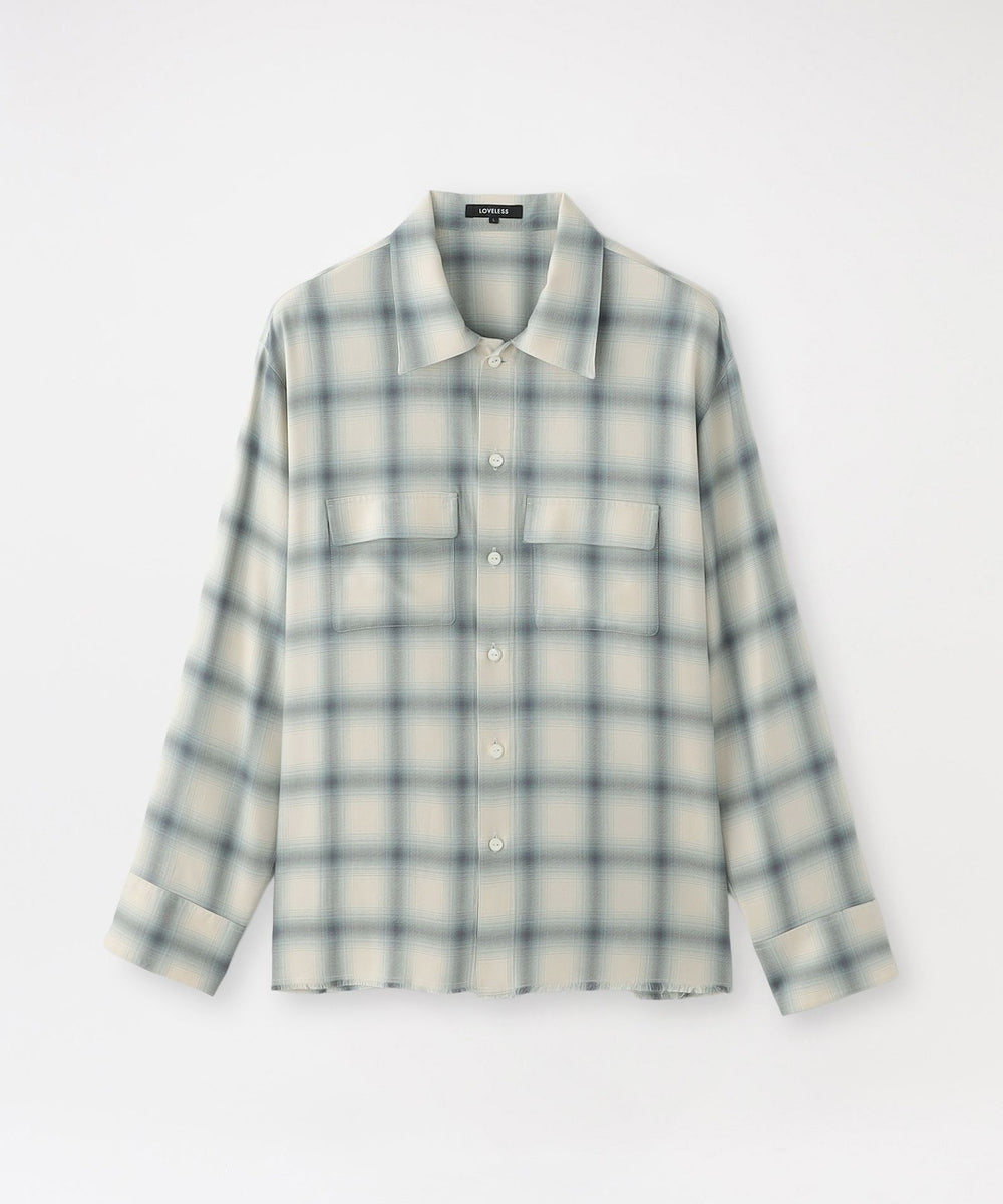 レーヨンオンブレCPOシャツ(トップス)｜LOVELESS(ラブレス)の