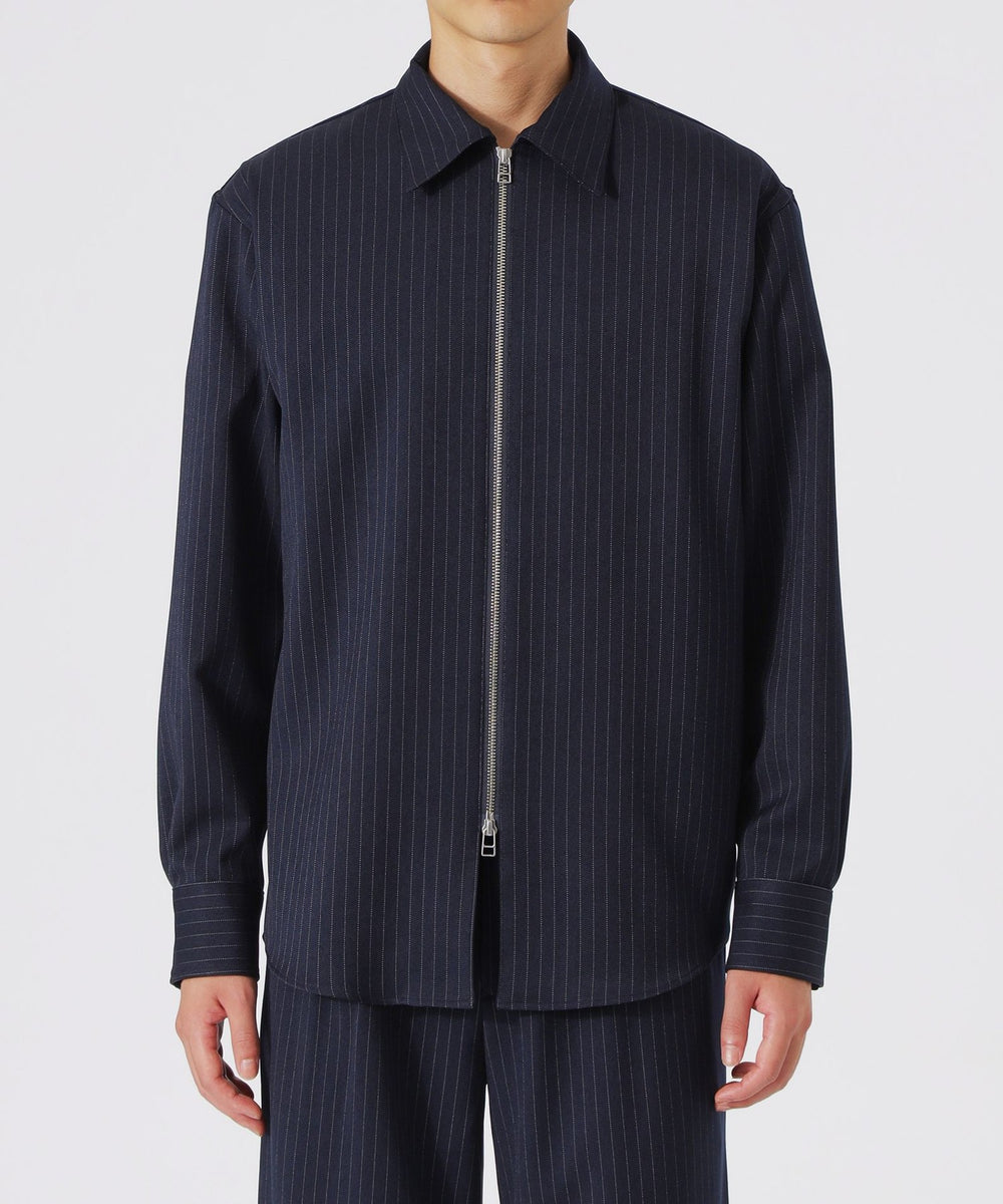 ピンストライプジップシャツ(トップス)｜LOVELESS(ラブレス)の
