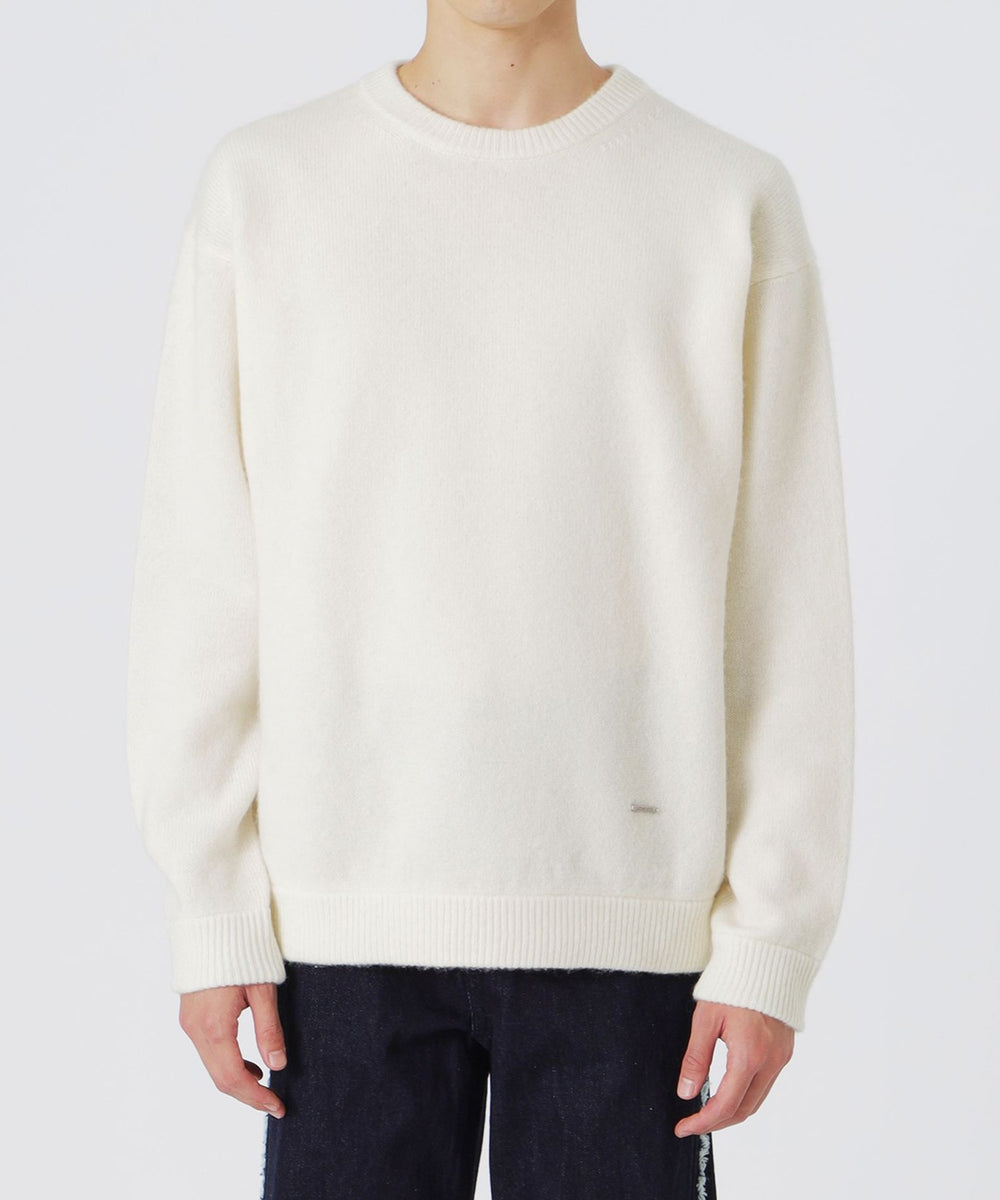 UNISEX】タスマニアラムウールニットプルオーバー(トップス)｜LOVELESS