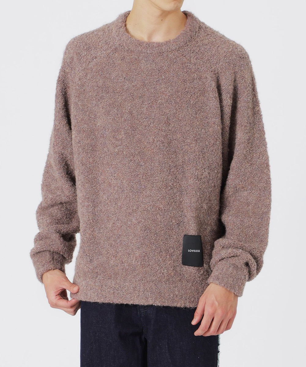 UNISEX】ブークレカラーニットプルオーバー(トップス)｜LOVELESS