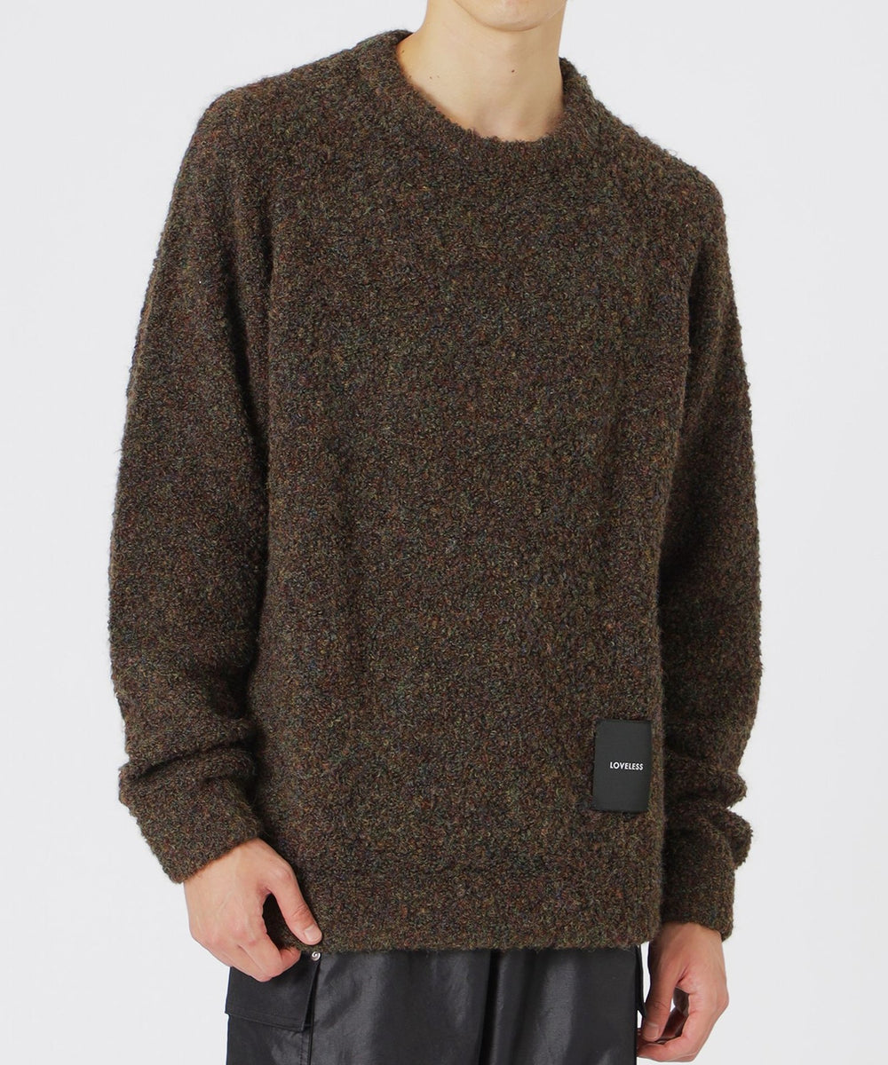 UNISEX】ブークレカラーニットプルオーバー(トップス)｜LOVELESS
