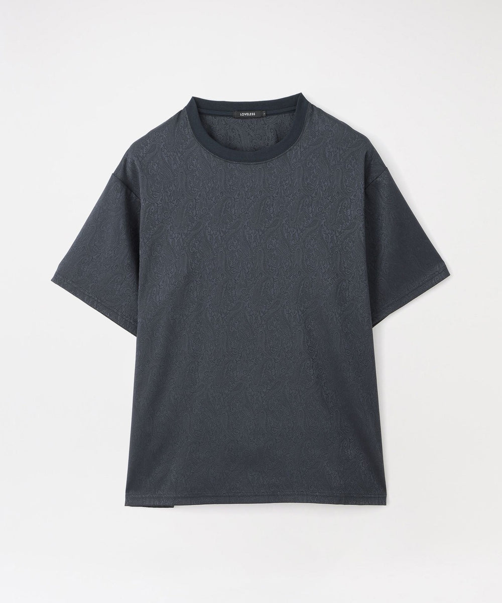 サテンジャガードTシャツ(トップス)｜LOVELESS(ラブレス)の