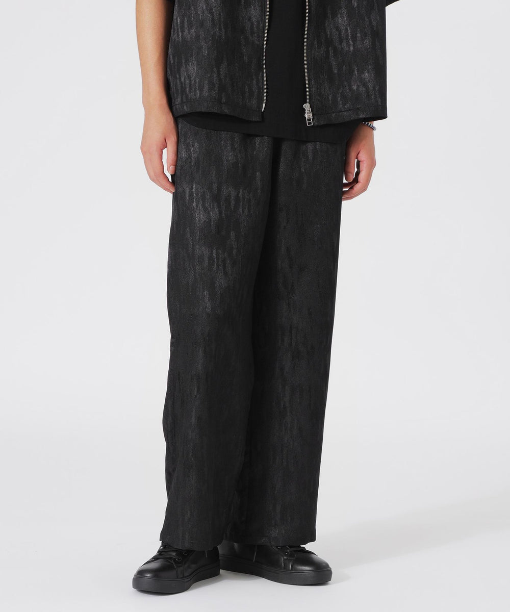 ブライトサテンジャカードワイドイージー(パンツ)｜LOVELESS(ラブレス