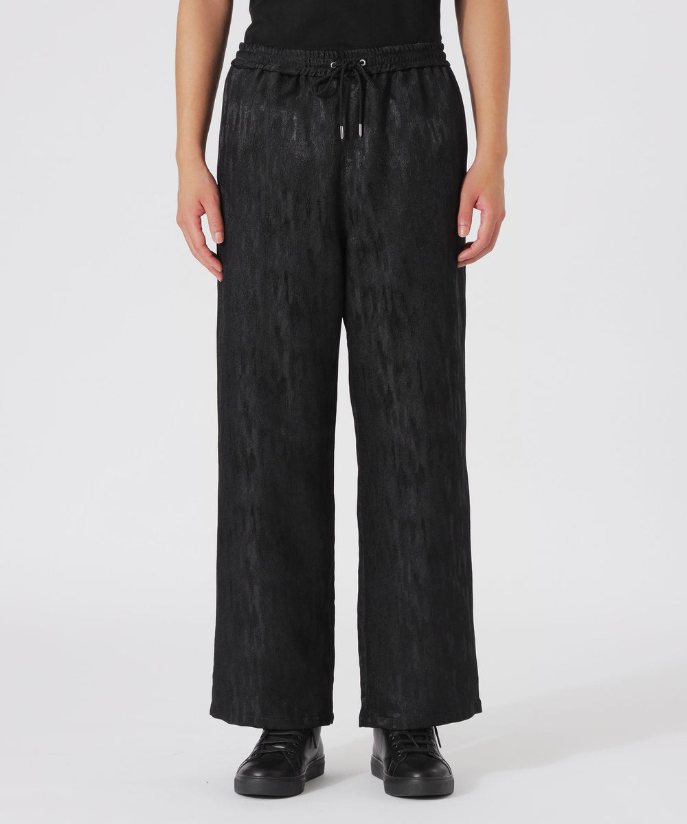 ブライトサテンジャカードワイドイージー(パンツ)｜LOVELESS(ラブレス