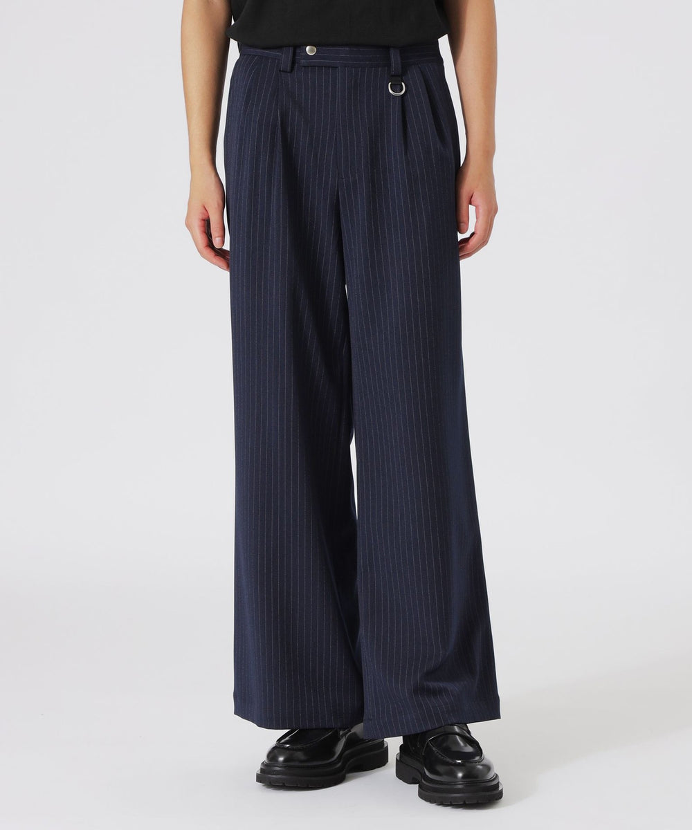 ストライプ2タックバギースラックス(パンツ)｜LOVELESS(ラブレス)の