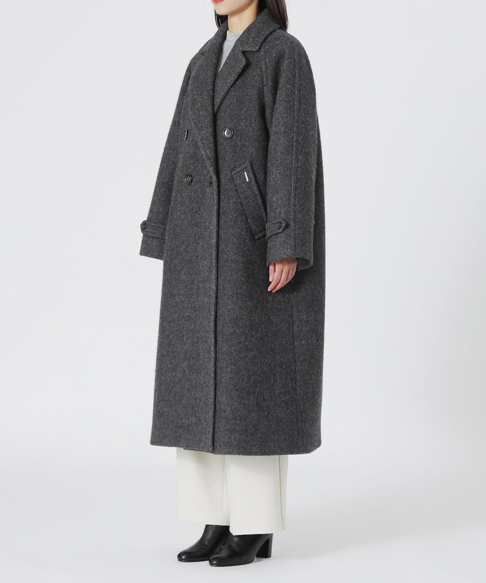 シャギーボンディングオーバーサイズコート(コート)｜LOVELESS