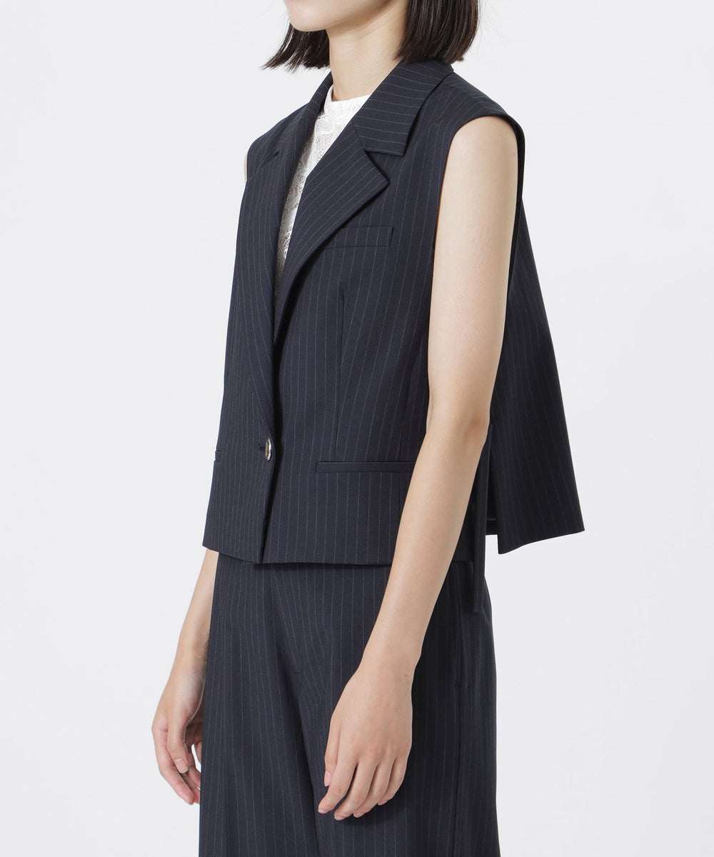 ポプリンショートジレ ポプリンショートジレ(ブルゾン)｜LOVELESS(ラブレス)のファッション