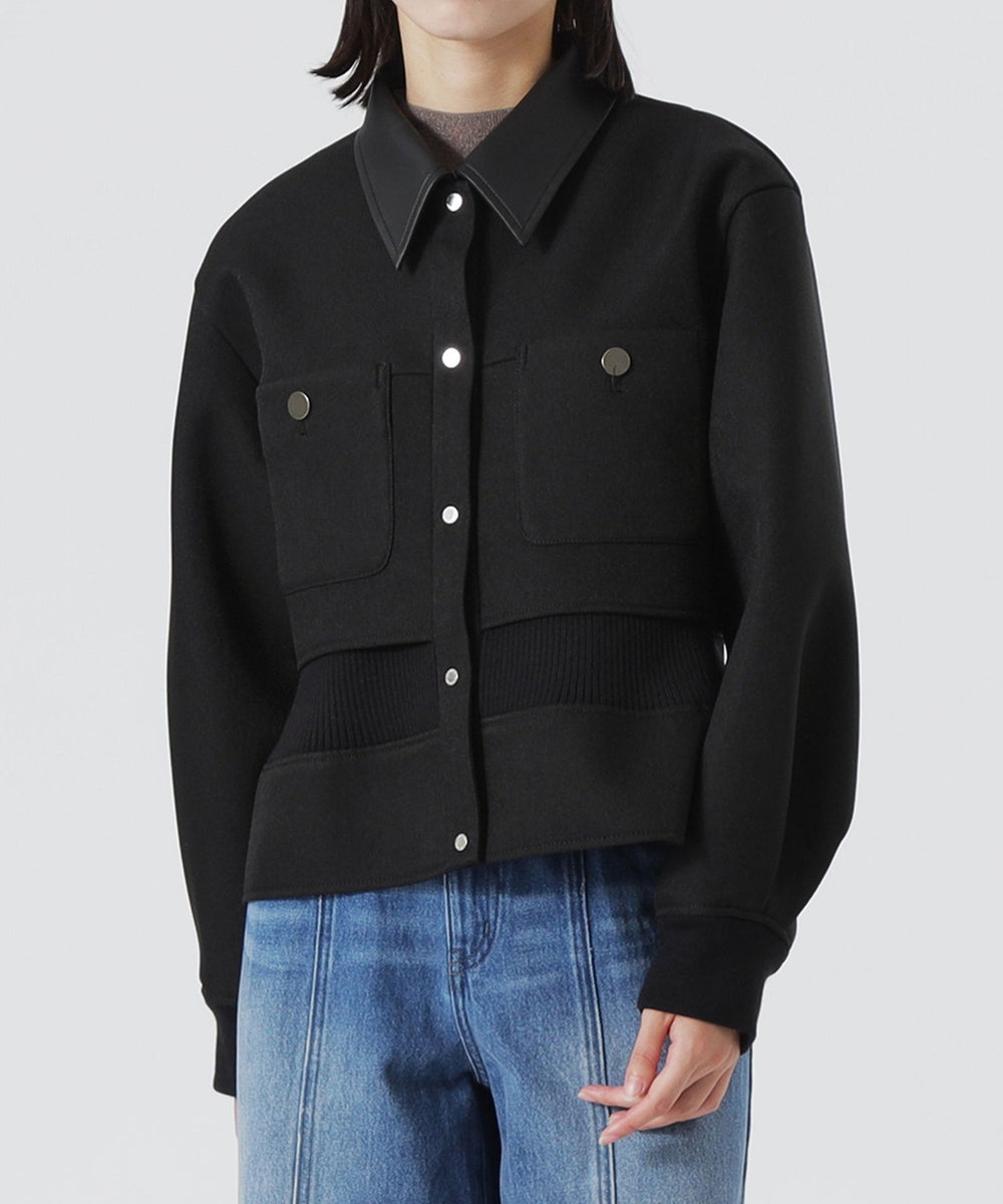 お値下げ　アンクレイブ　ウールボンディングブルゾン ボンディングブルゾン(ブルゾン)｜LOVELESS(ラブレス)のファッション