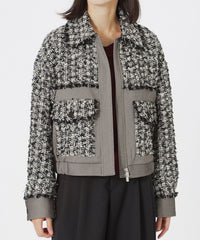 ツイードブルゾン(ブルゾン)｜LOVELESS(ラブレス)のファッション