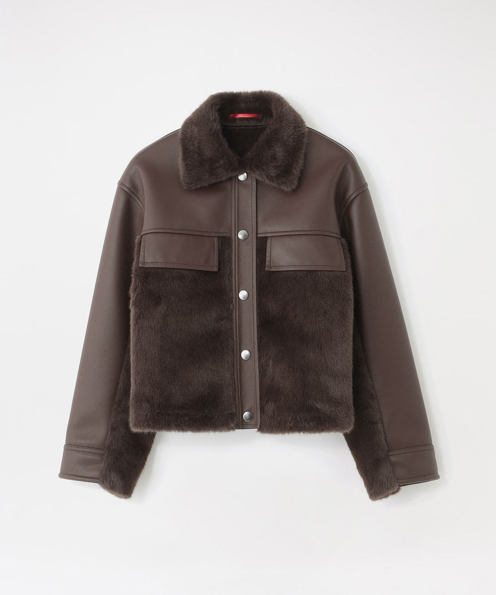 ファーコンビワークブルゾン(ブルゾン)｜LOVELESS(ラブレス)の