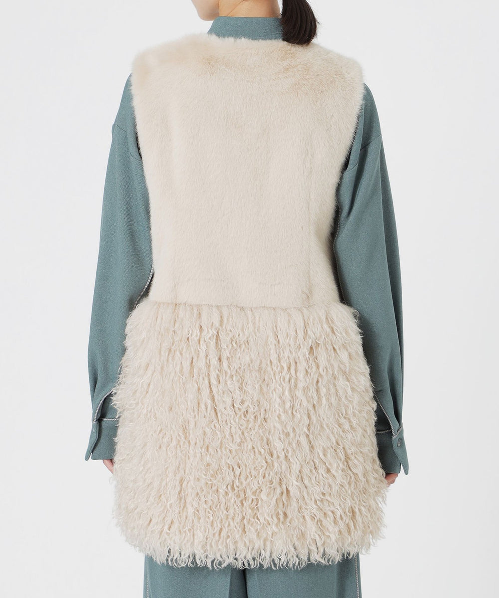 ファーコンビベスト(ブルゾン)｜LOVELESS(ラブレス)のファッション通販