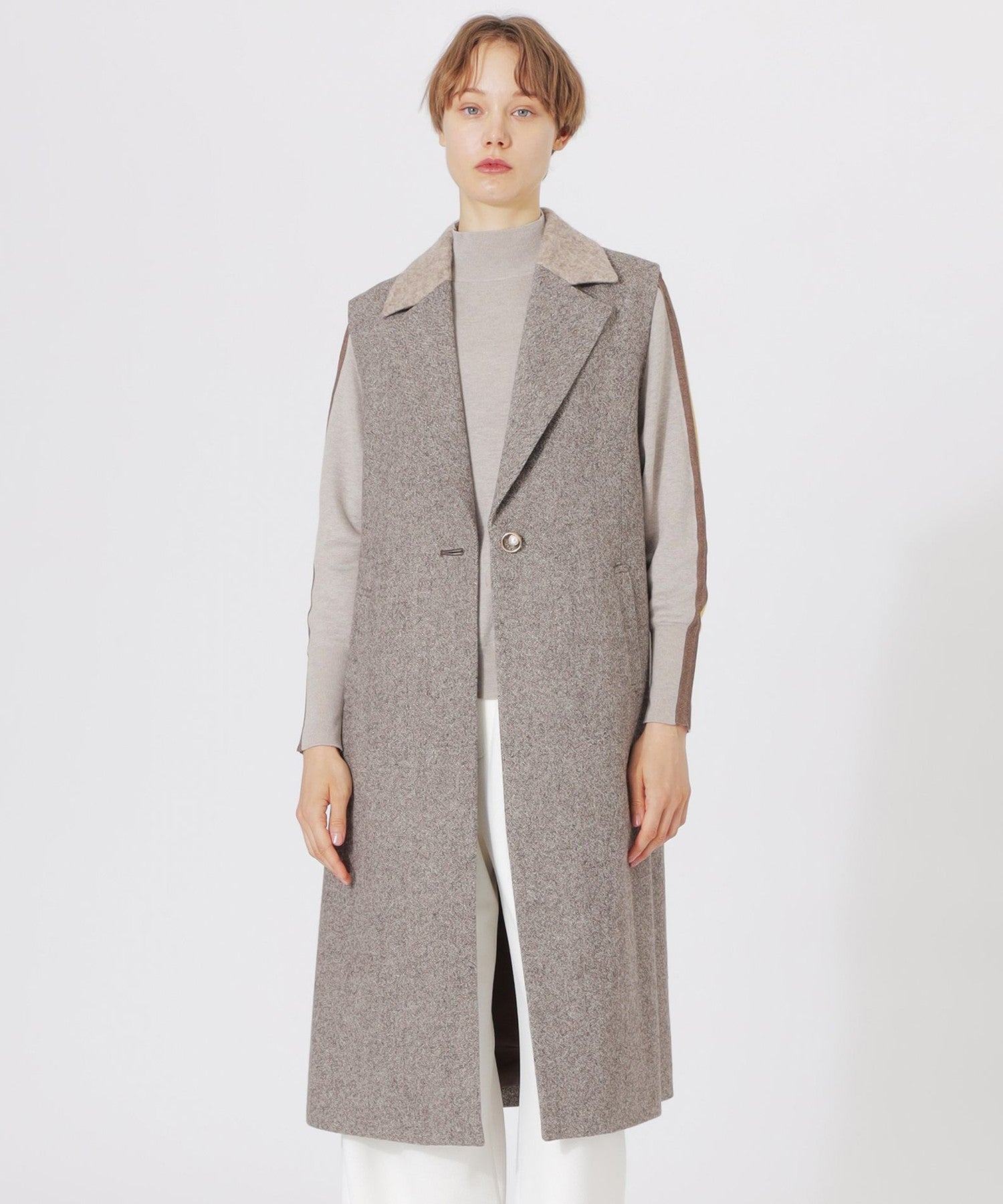 2352-62F9143252__,52,モデル身長176cm 着用サイズ：36