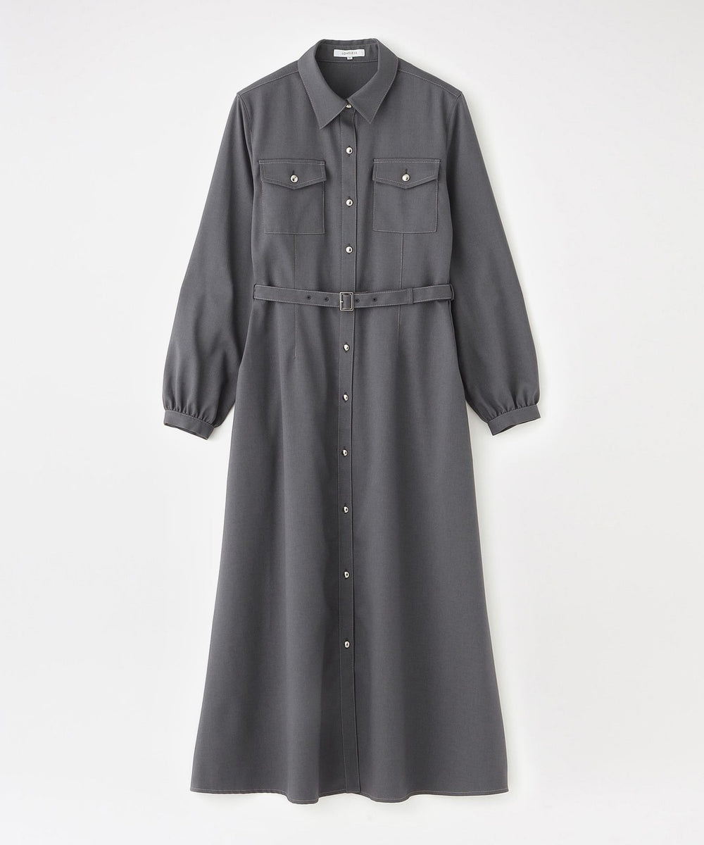 バックスカーフシャツワンピース(ワンピース)｜LOVELESS(ラブレス)の