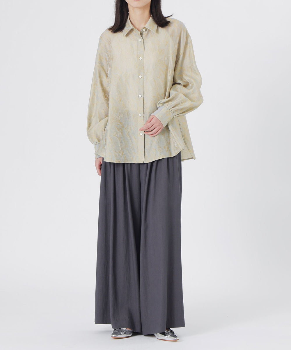 ジャカードバックボタンオーバーシャツ(トップス)｜LOVELESS(ラブレス