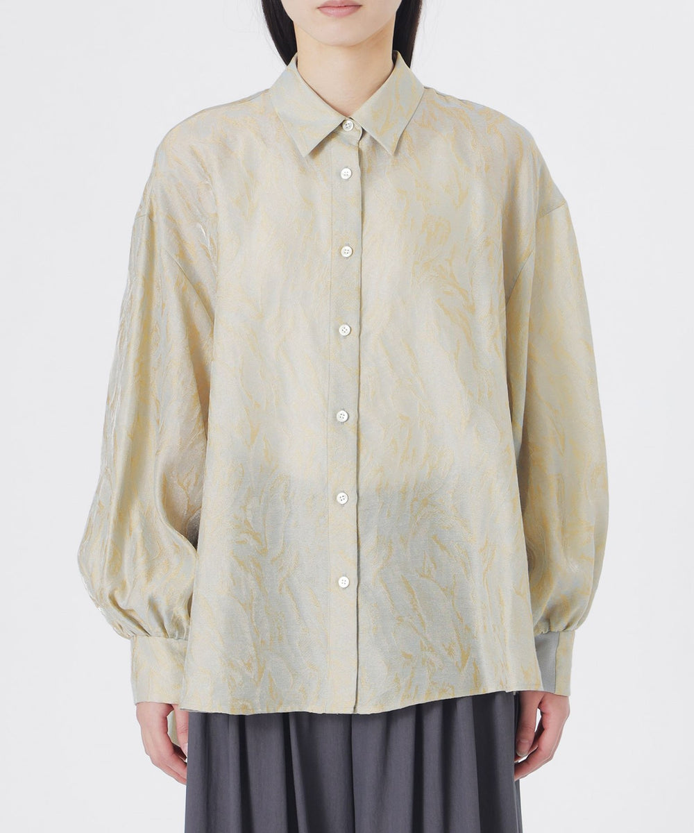 ジャカードバックボタンオーバーシャツ(トップス)｜LOVELESS(ラブレス