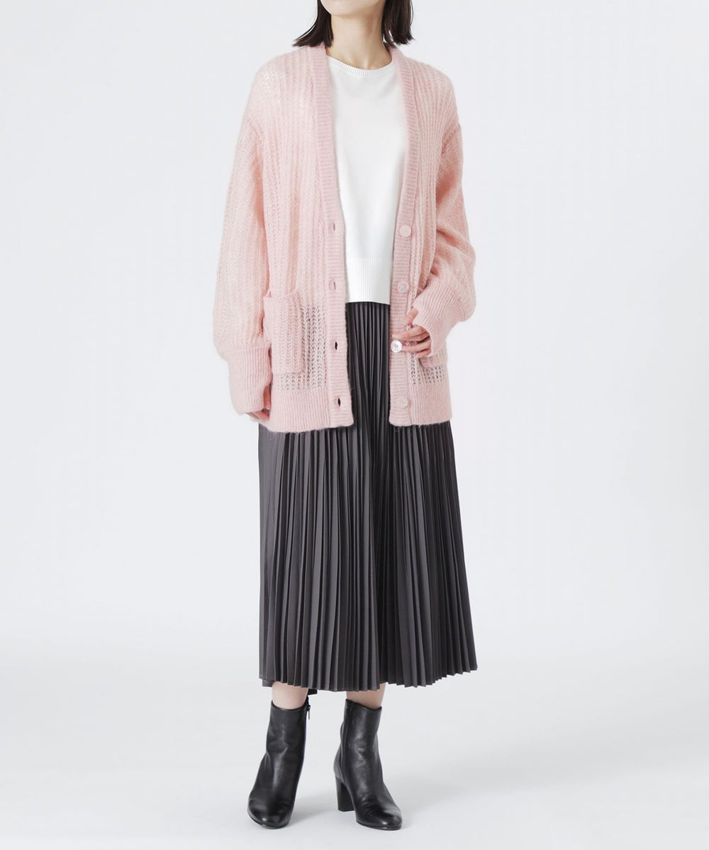 メッシュニットオーバーカーディガン(トップス)｜LOVELESS