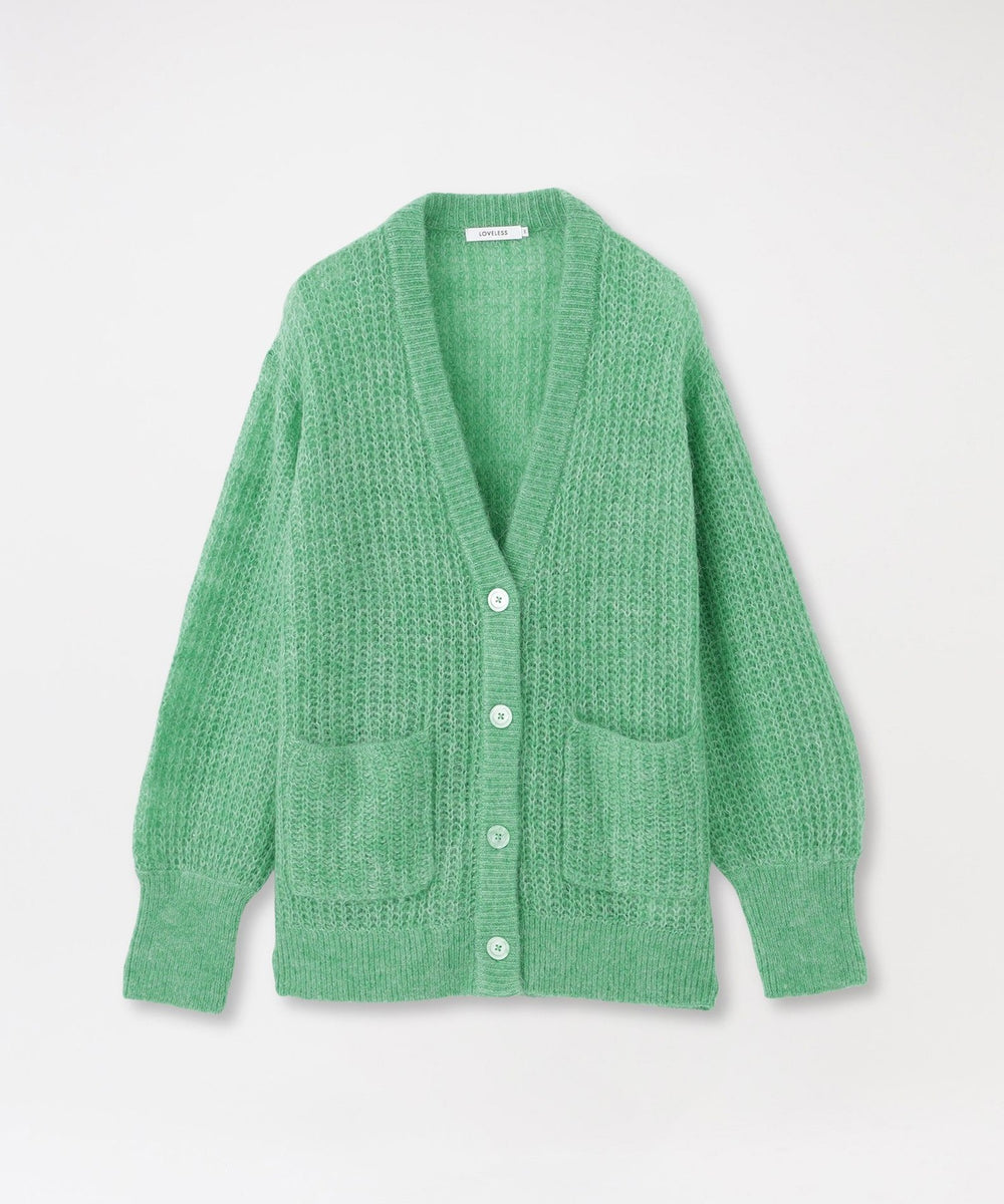 メッシュニットオーバーカーディガン(トップス)｜LOVELESS