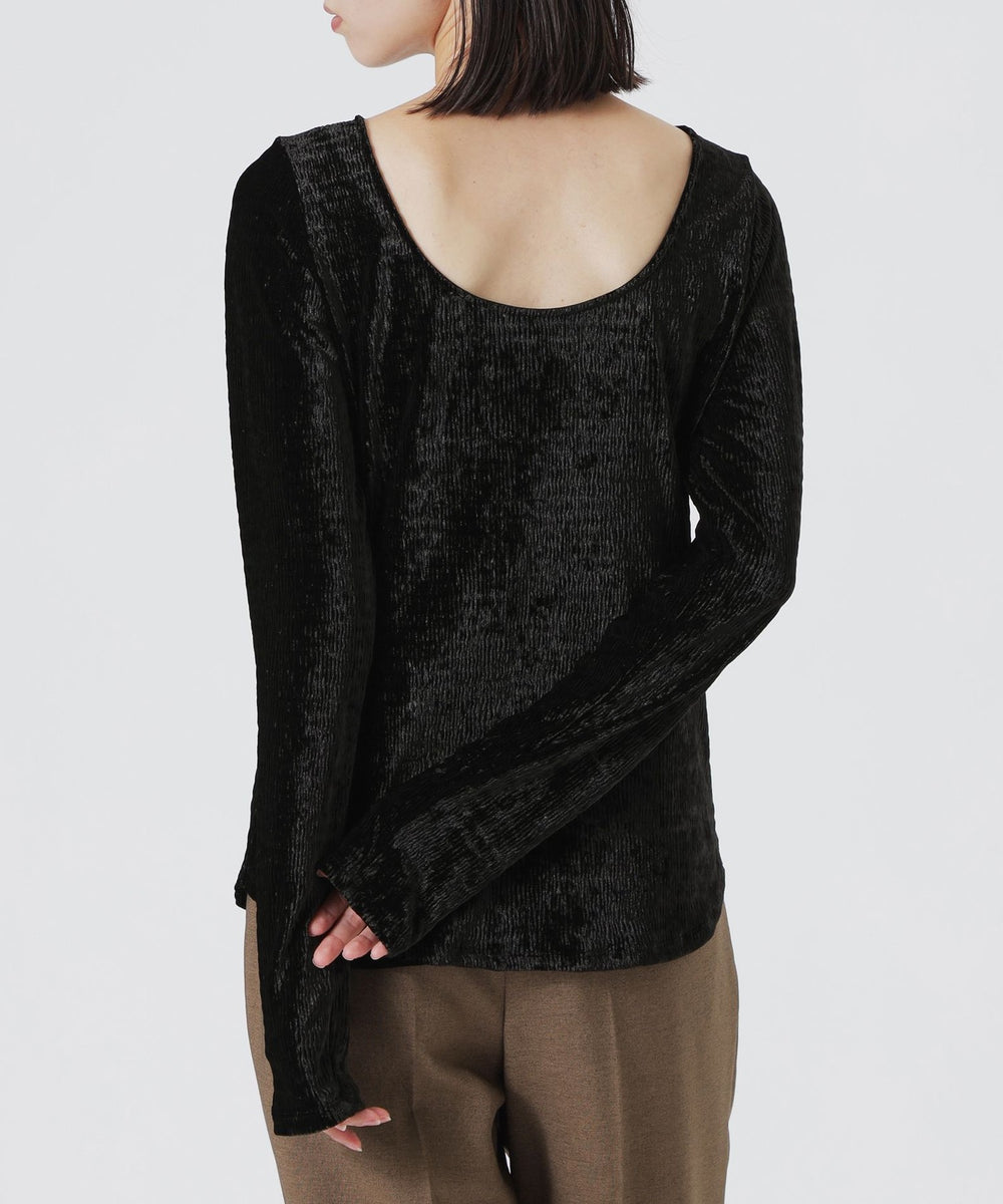 バックオープンベロアトップス(トップス)｜LOVELESS(ラブレス)の