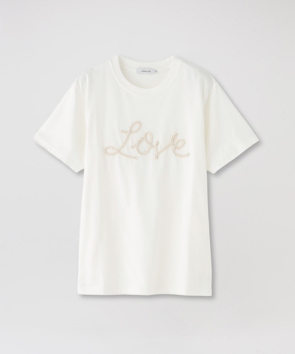 LOVEコード刺繍Tシャツ(トップス)｜LOVELESS(ラブレス)のファッション