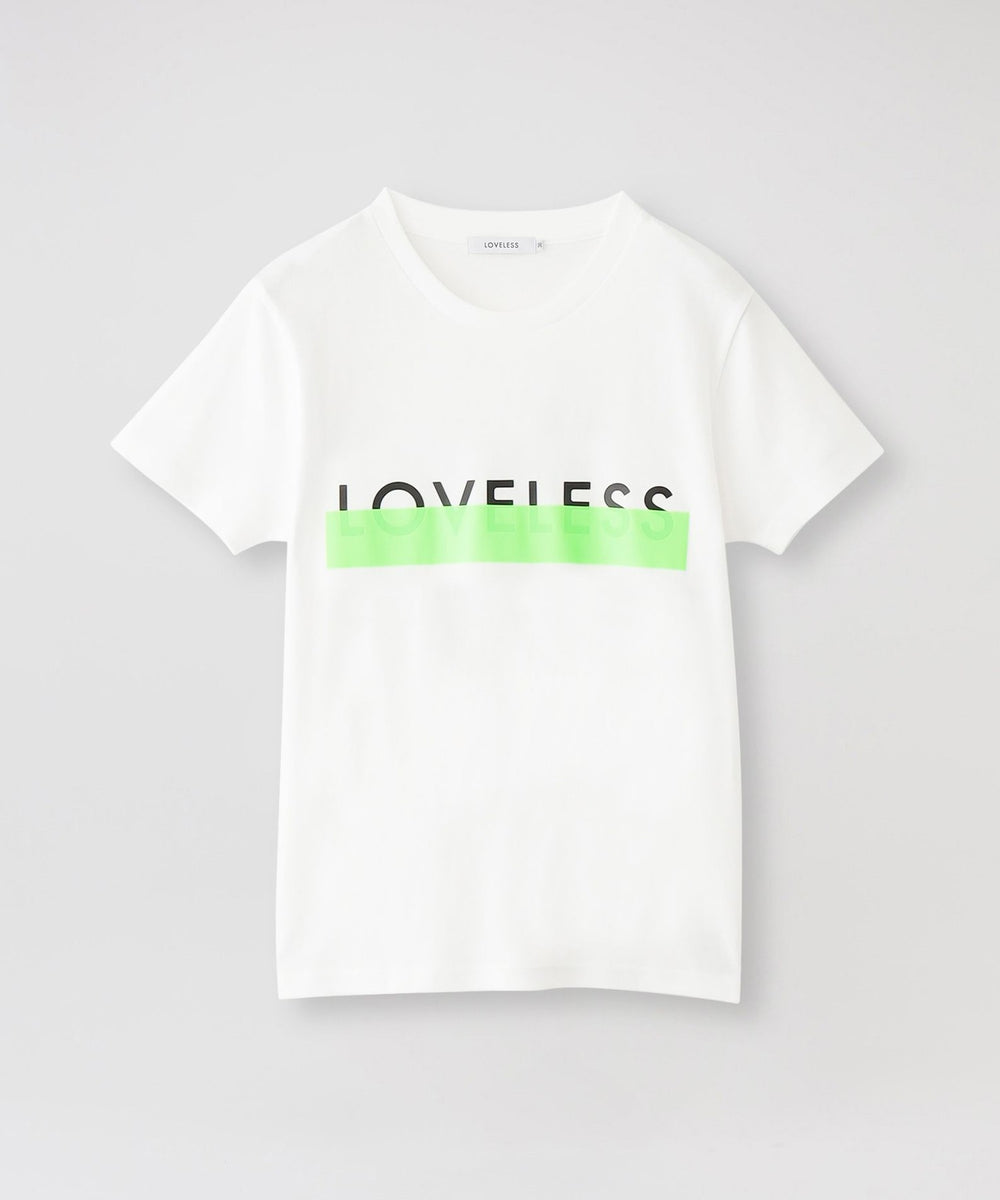 WEB限定】カラーラインロゴTシャツ(トップス)｜LOVELESS(ラブレス)の