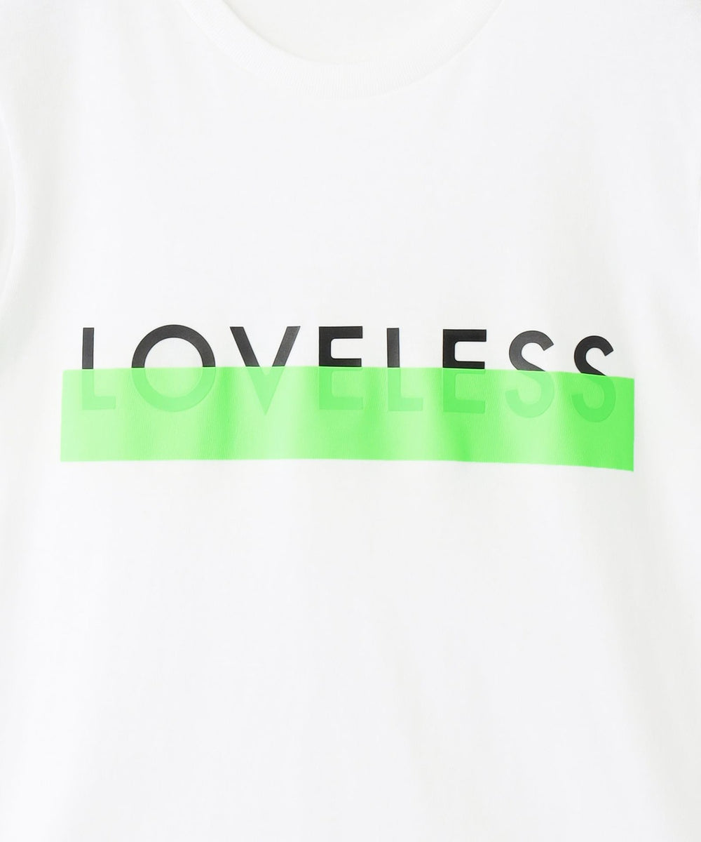 WEB限定】カラーラインロゴTシャツ(トップス)｜LOVELESS(ラブレス)の