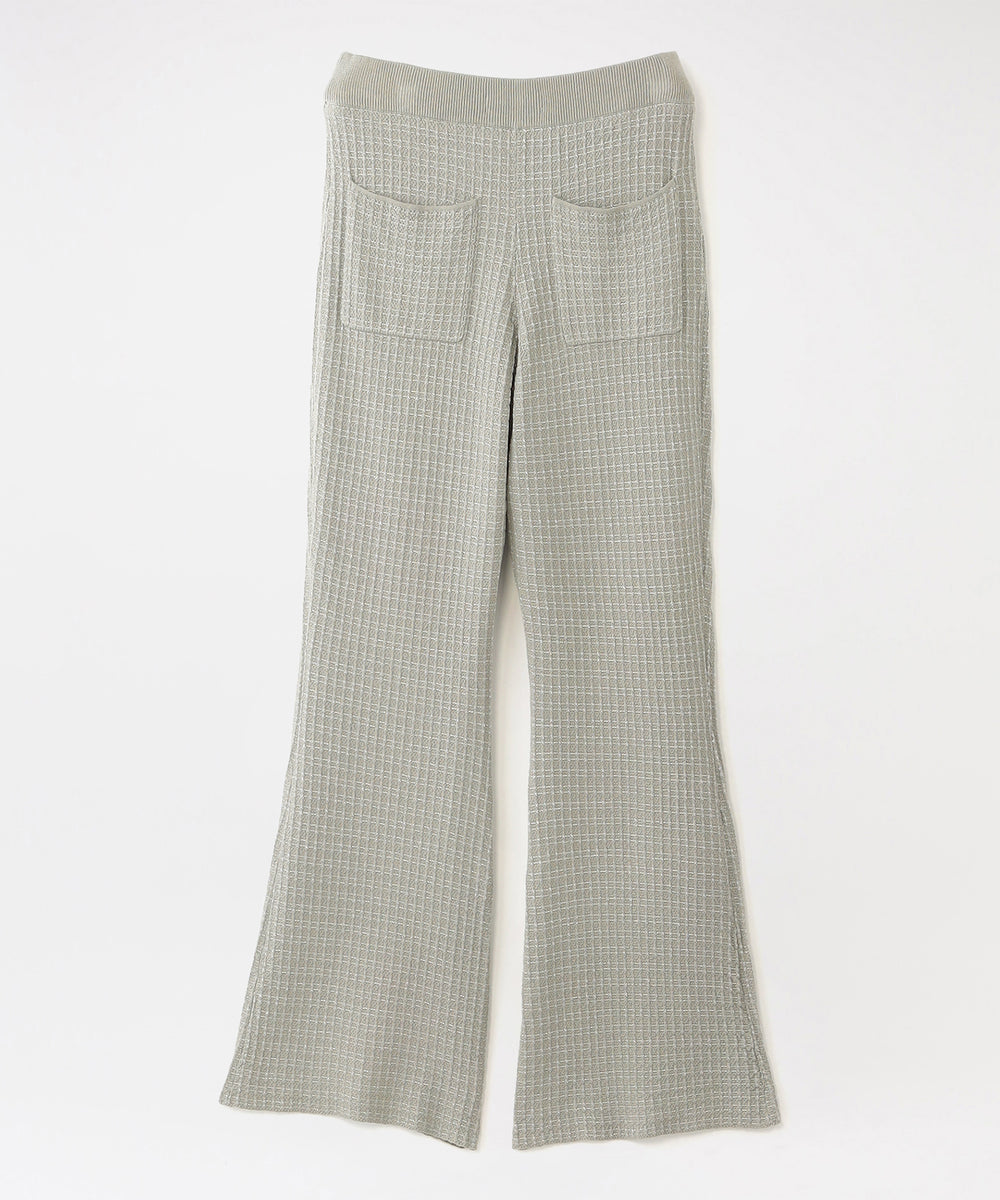 ラメジャカード ニットパンツ(パンツ)｜LOVELESS(ラブレス)の