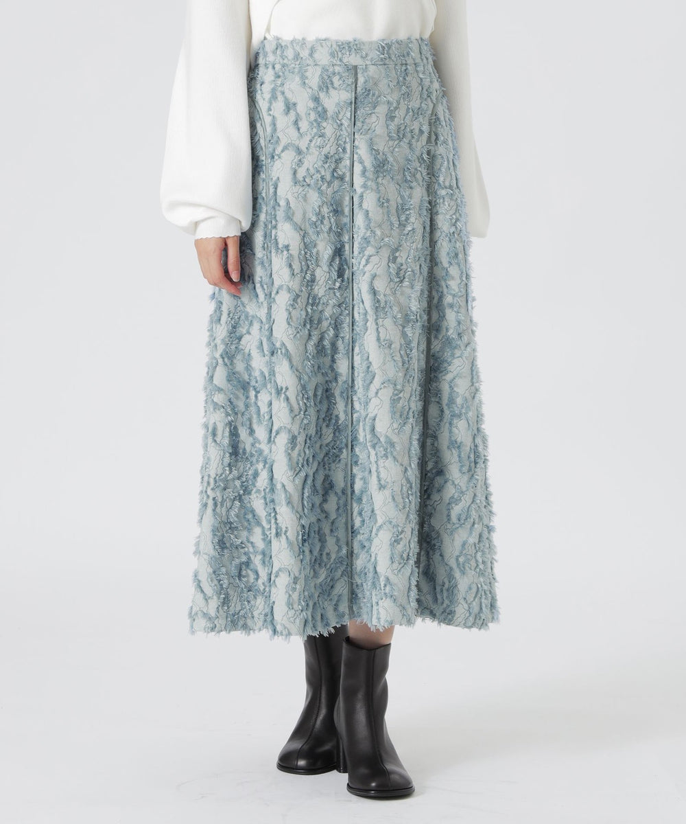 カットジャカードフレアスカート(スカート)｜LOVELESS(ラブレス)の