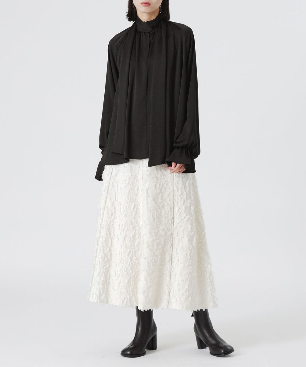 カットジャカード フレアスカート　36 キャットジャカードフレアスカート（82046402） | Rose Tiara