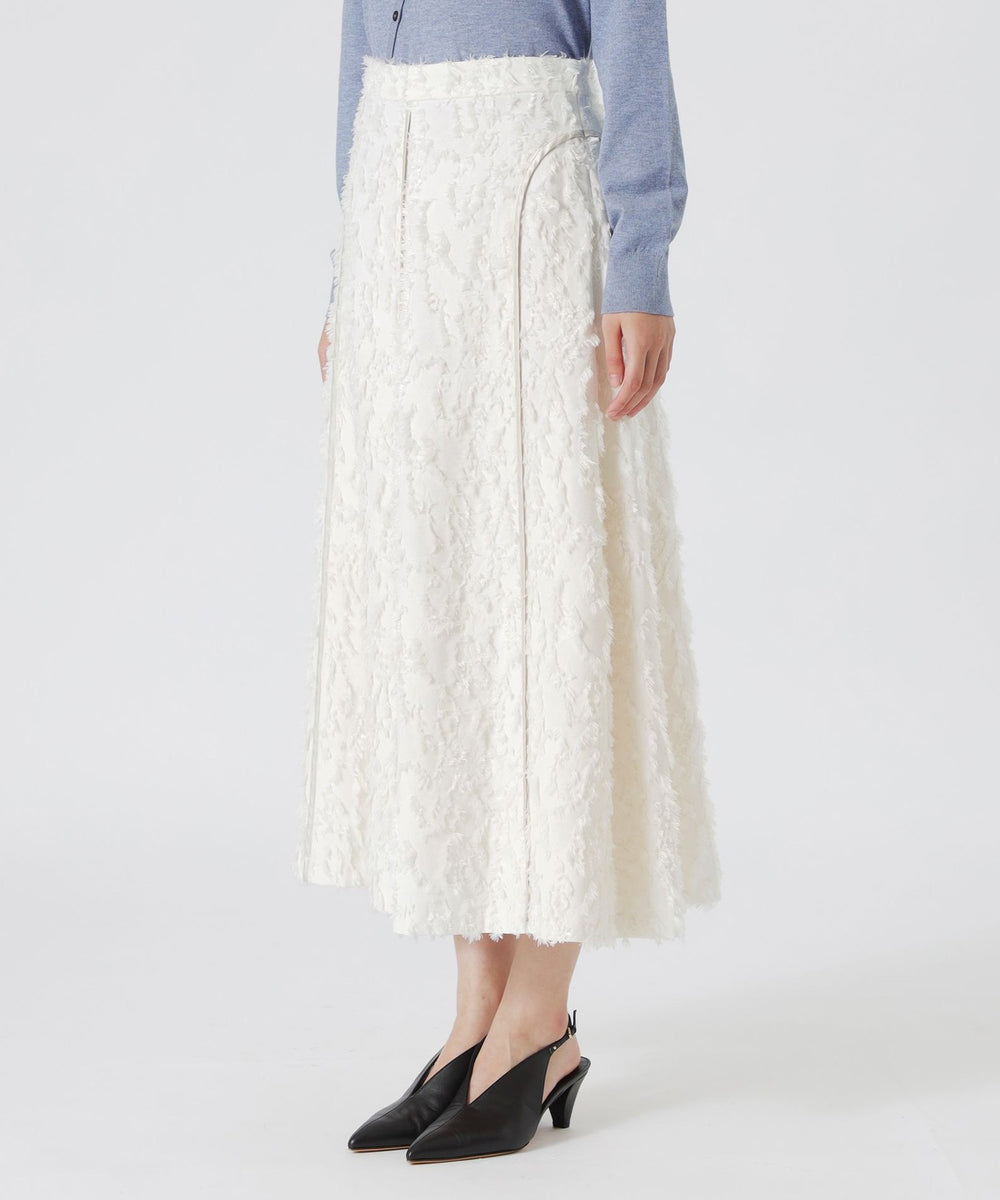 ドラマ着用商品】カットジャカードフレアスカート(スカート)｜LOVELESS