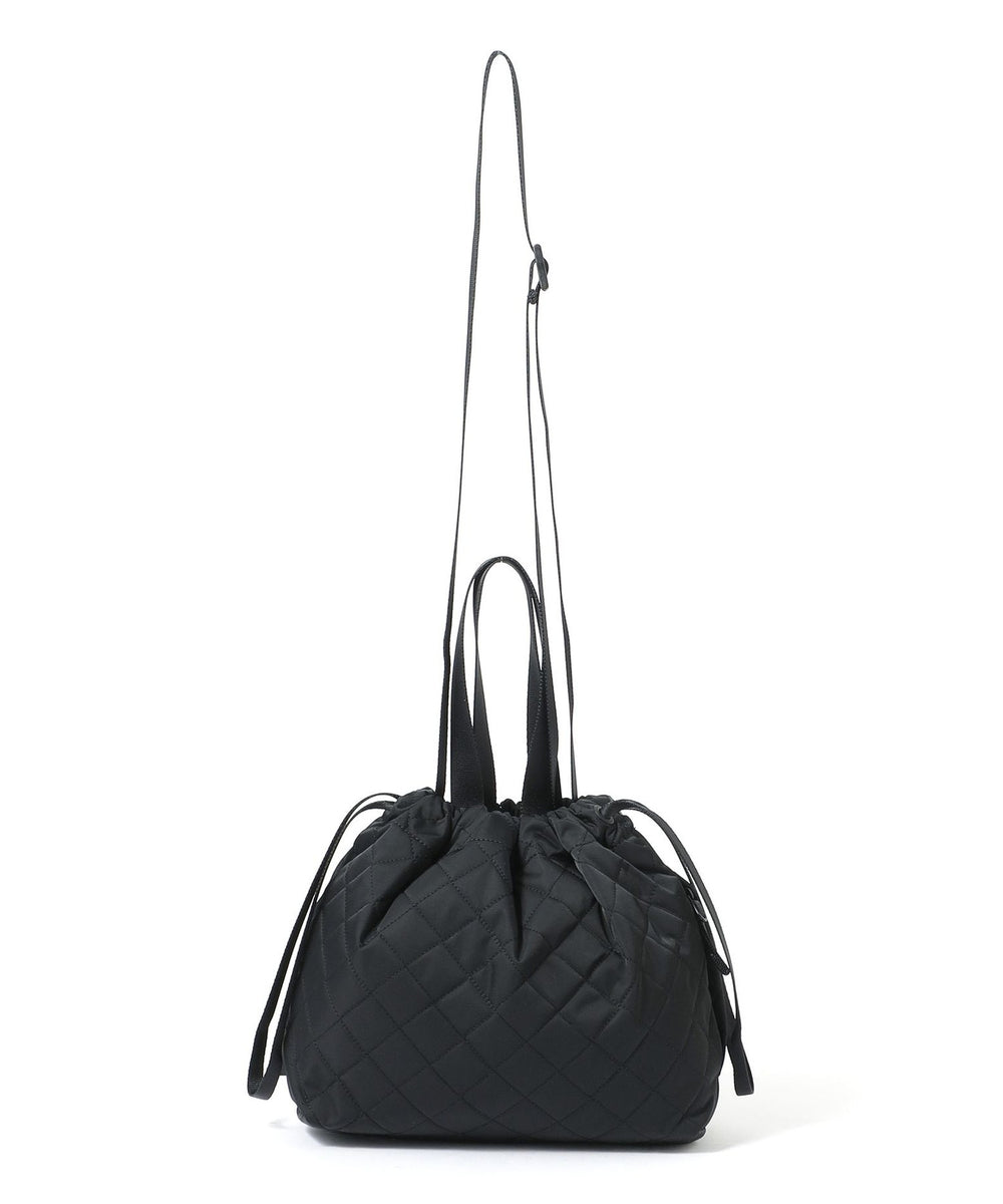 RAMIDUS/ラミダス】ドローストリングポーチ BLACK BEAUTY Noir