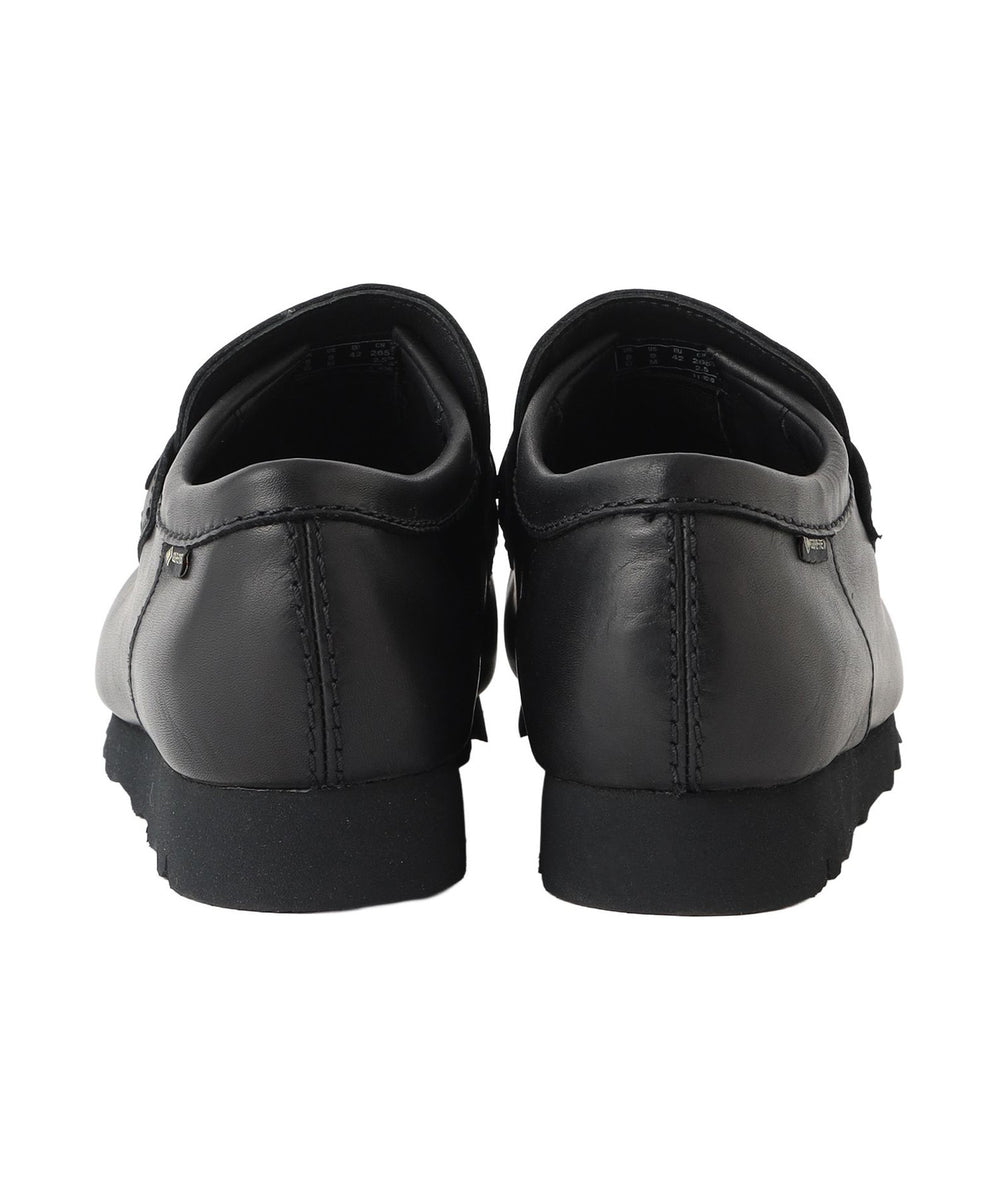 未使用Clarks WallaLoaferGTX ワラビー ローファー uk7 WallaLoaferGTX / ワラローファーゴアテックス （ブラックレザー
