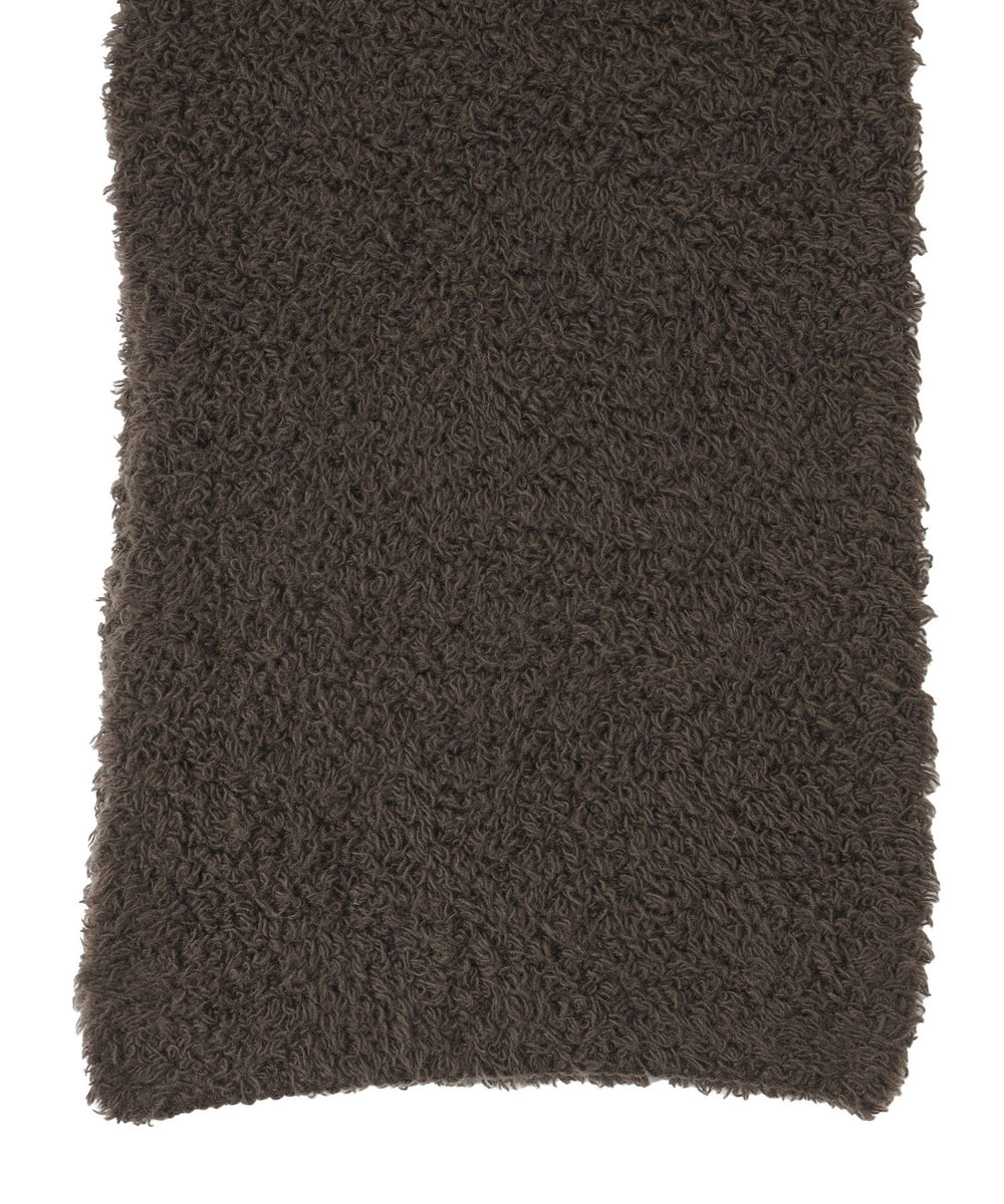 UNDECORATED/アンデコレイテッド】マフラー FUR WOOL KNIT SCARF