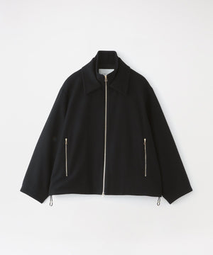 CULLNI クルニ　ブラック ジップアップジャケット Big Pocket Zip Up Knit Jacket（ブルゾン）｜CULLNI（クルニ）の