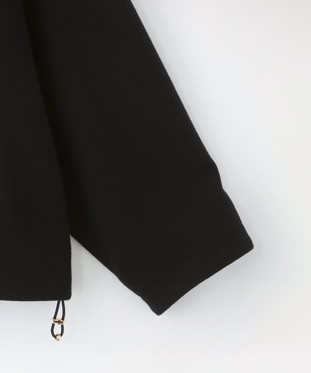 CULLNI/クルニ】ジャケット Lamb Wool Melton Double Collar Zip Up