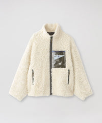 doublet/ダブレット】ファージャケット HEMP FAUX FUR ZIP-UP JACKET