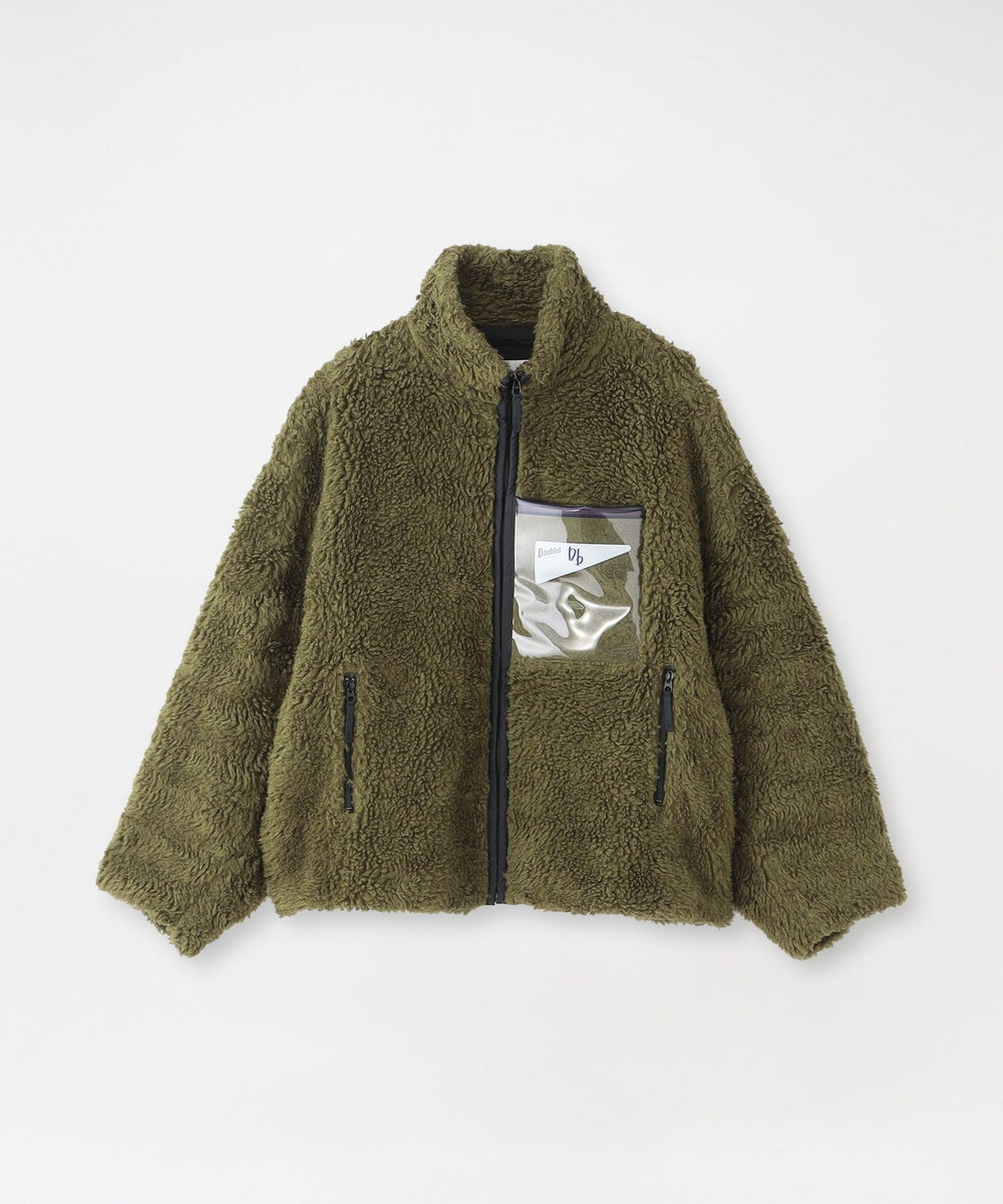 doublet/ダブレット】ファージャケット HEMP FAUX FUR ZIP-UP