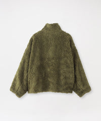 ジャケット・アウター doublet 18aw fur jacket doublet/ダブレット】ファージャケット HEMP FAUX FUR ZIP-UP JACKET