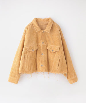 【doublet】ジャケット CUT OFF FUZZY JACKET 22AW19BL151