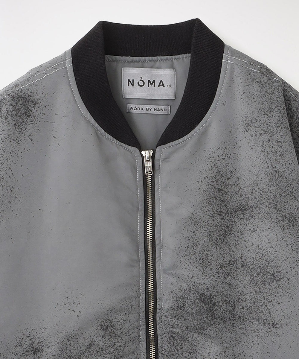 24AW EXCLUSIVE!!【NOMA t.d./ノーマティーディー】フライトジャケット Hand Dyed Flight Jacket